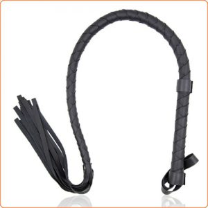 Black Single Tail Whip - 85 cm / 33.5 inch - Always Attract