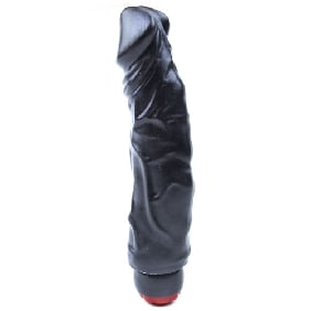 Black Color Big Man Dildo Vibrator (5 CM in Diameter)