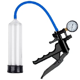 Plastic Pistol Pump with Gauge & QR Valve